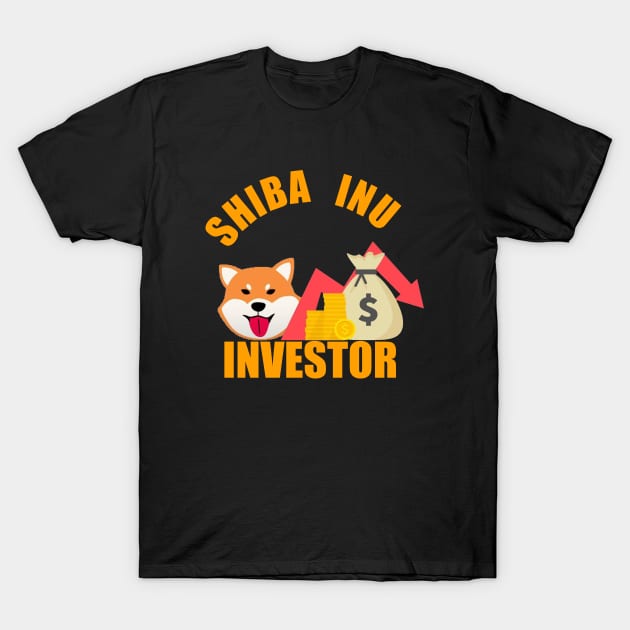 Shiba Inu Investor T-Shirt by Proway Design